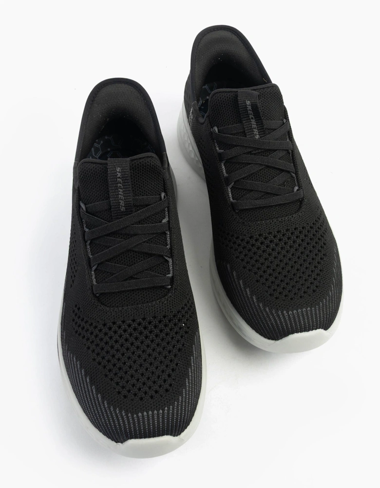 210810/BLK SLIP-INS SLADE - QUINTO Mens Shoes Black