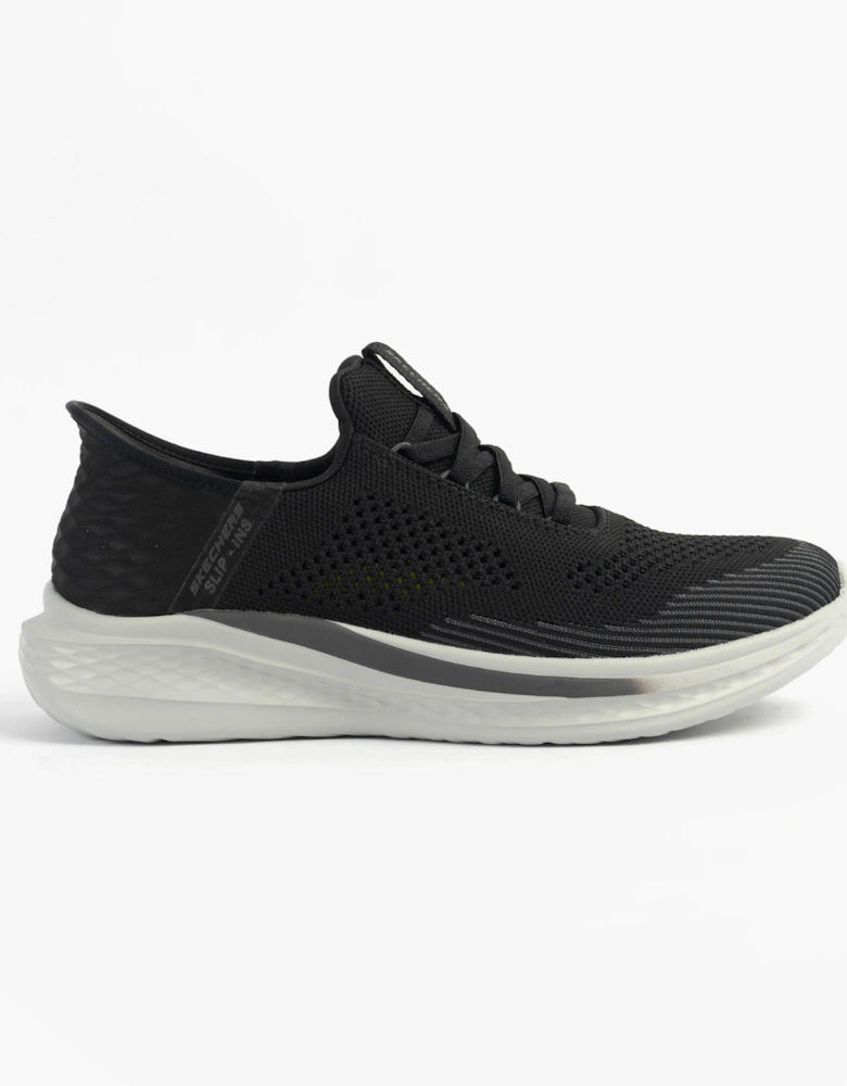 210810/BLK SLIP-INS SLADE - QUINTO Mens Shoes Black