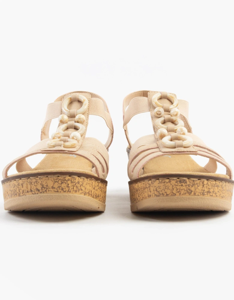 63778-31 Womens Sandals Pink
