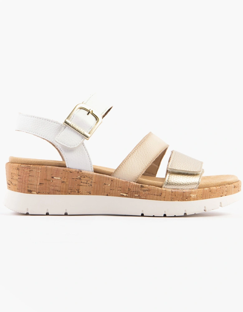 D2P50-80 Womens Sandals White Combination