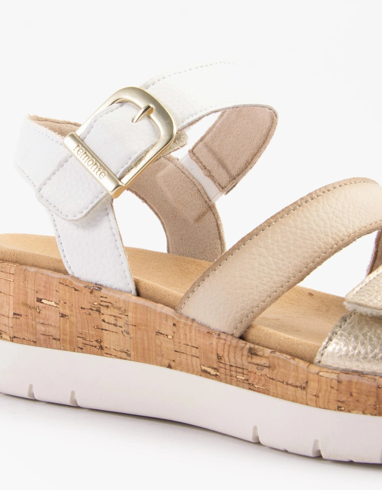 D2P50-80 Womens Sandals White Combination