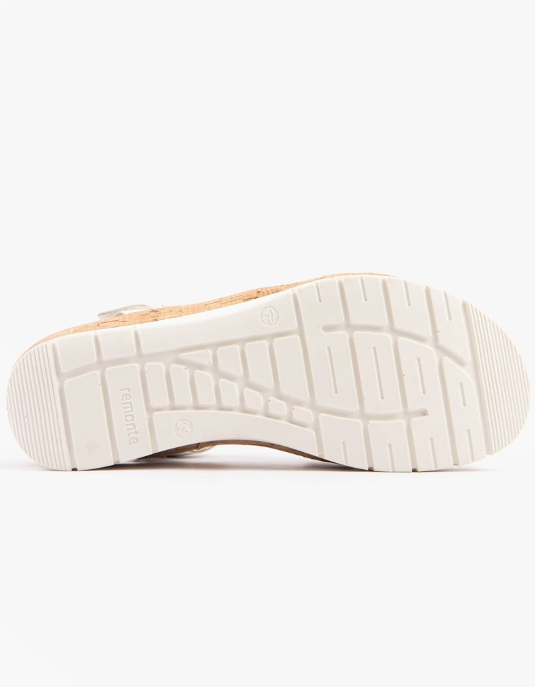 D2P50-80 Womens Sandals White Combination