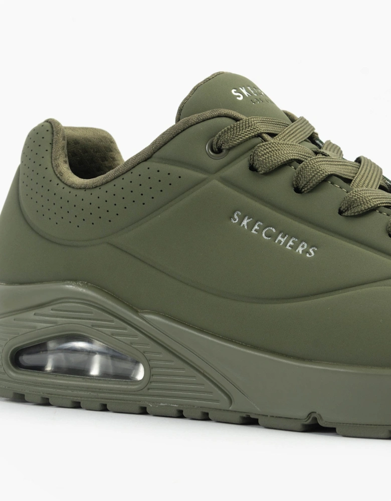 UNO - STAND ON AIR Mens Trainers Dark Green
