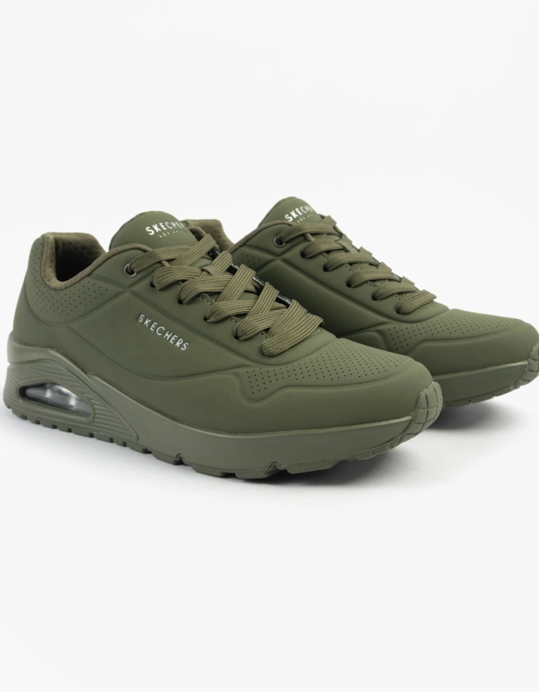 UNO - STAND ON AIR Mens Trainers Dark Green