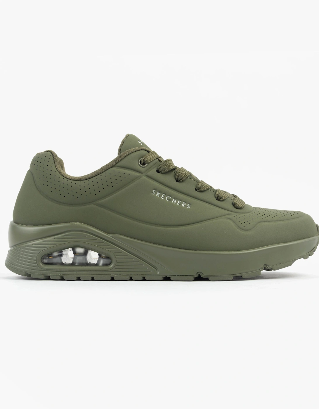 UNO - STAND ON AIR Mens Trainers Dark Green, 7 of 6