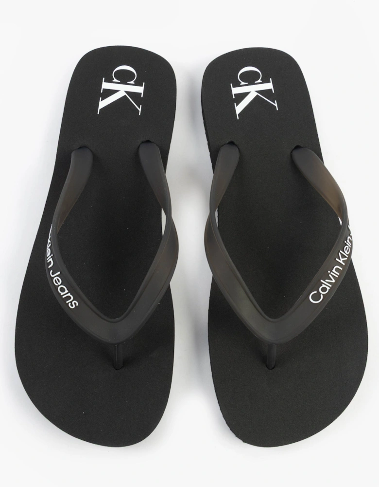 BEACH SANDAL TRANSPA Mens Sandals Black/Bright White