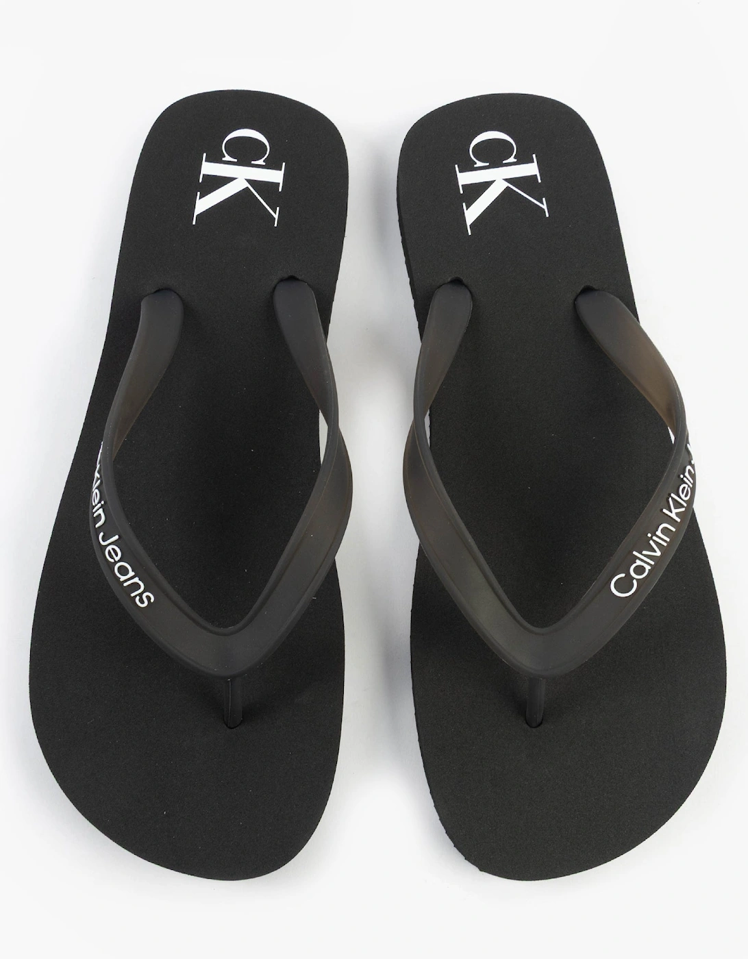 BEACH SANDAL TRANSPA Mens Sandals Black/Bright White, 7 of 6