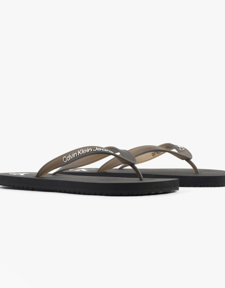 BEACH SANDAL TRANSPA Mens Sandals Black/Bright White