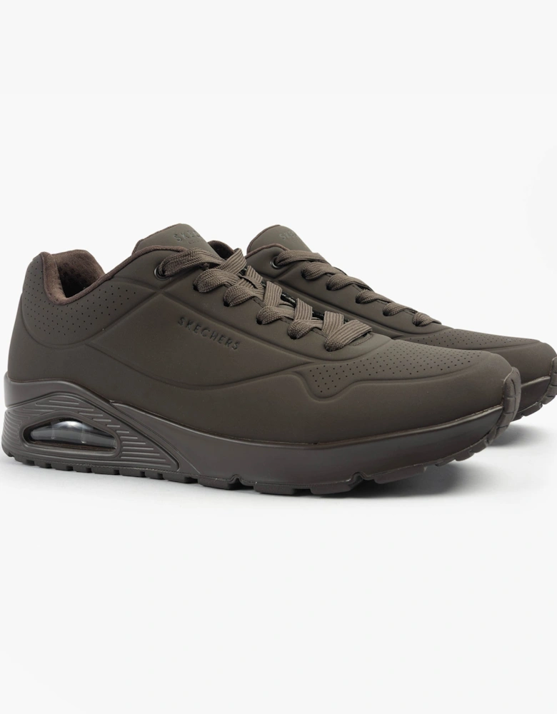 UNO - STAND ON AIR Mens Trainers Chocolate