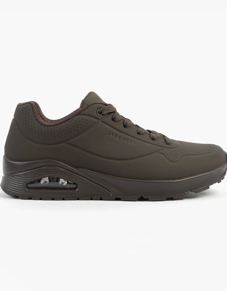 UNO - STAND ON AIR Mens Trainers Chocolate
