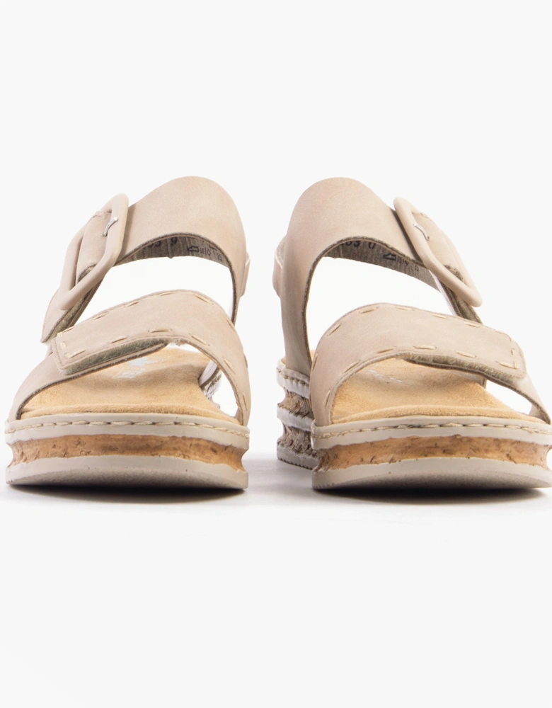 62950-62 Womens Sandals Beige