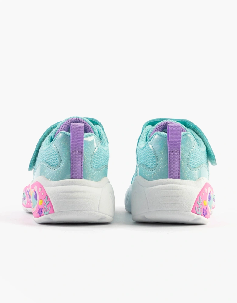 PLAY SCENE - FUN SQUAD Girls Trainers Turquoise Multi