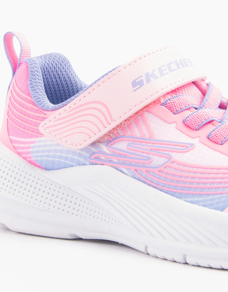 MICROSPEC ADVANCE Girls Trainers Light Pink