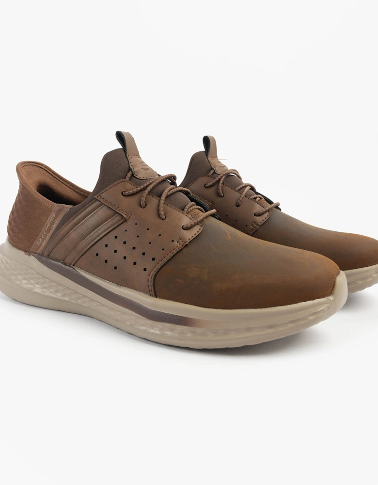 SLADE - ZACHARY Mens Trainers Dark Brown