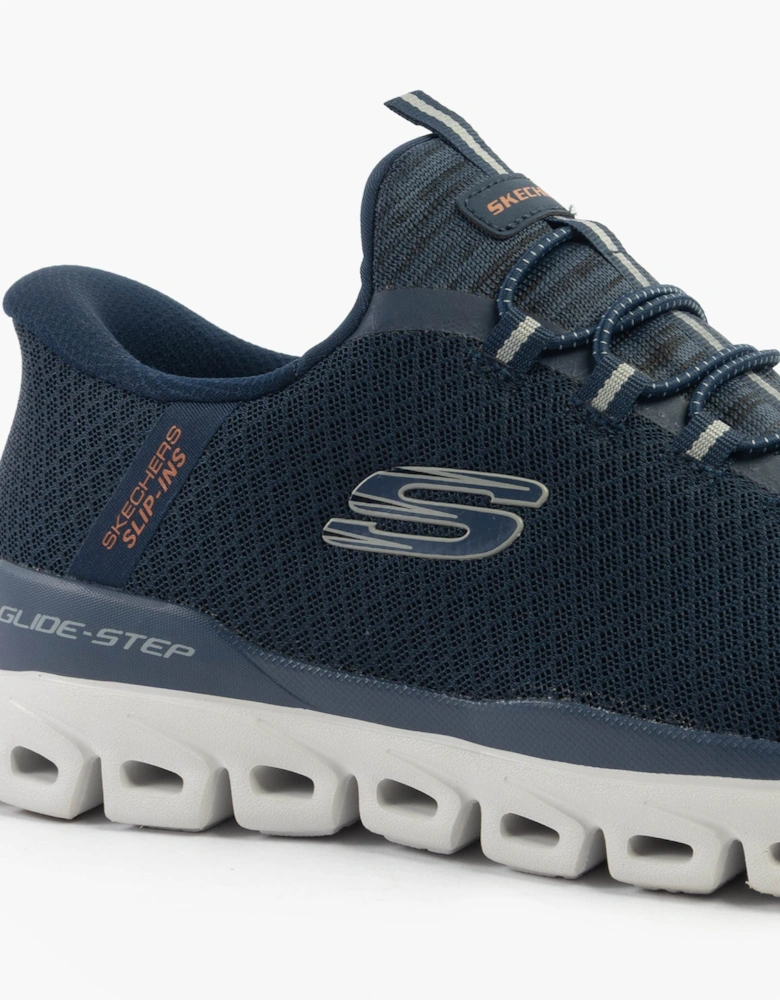 GLIDE-STEP - NOXUS Mens Trainers Navy/Grey/Pink