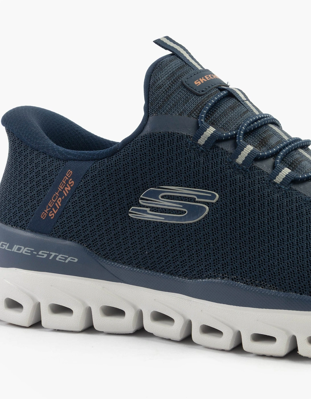 GLIDE-STEP - NOXUS Mens Trainers Navy/Grey/Pink