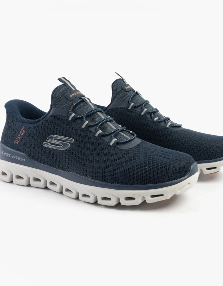 GLIDE-STEP - NOXUS Mens Trainers Navy/Grey/Pink