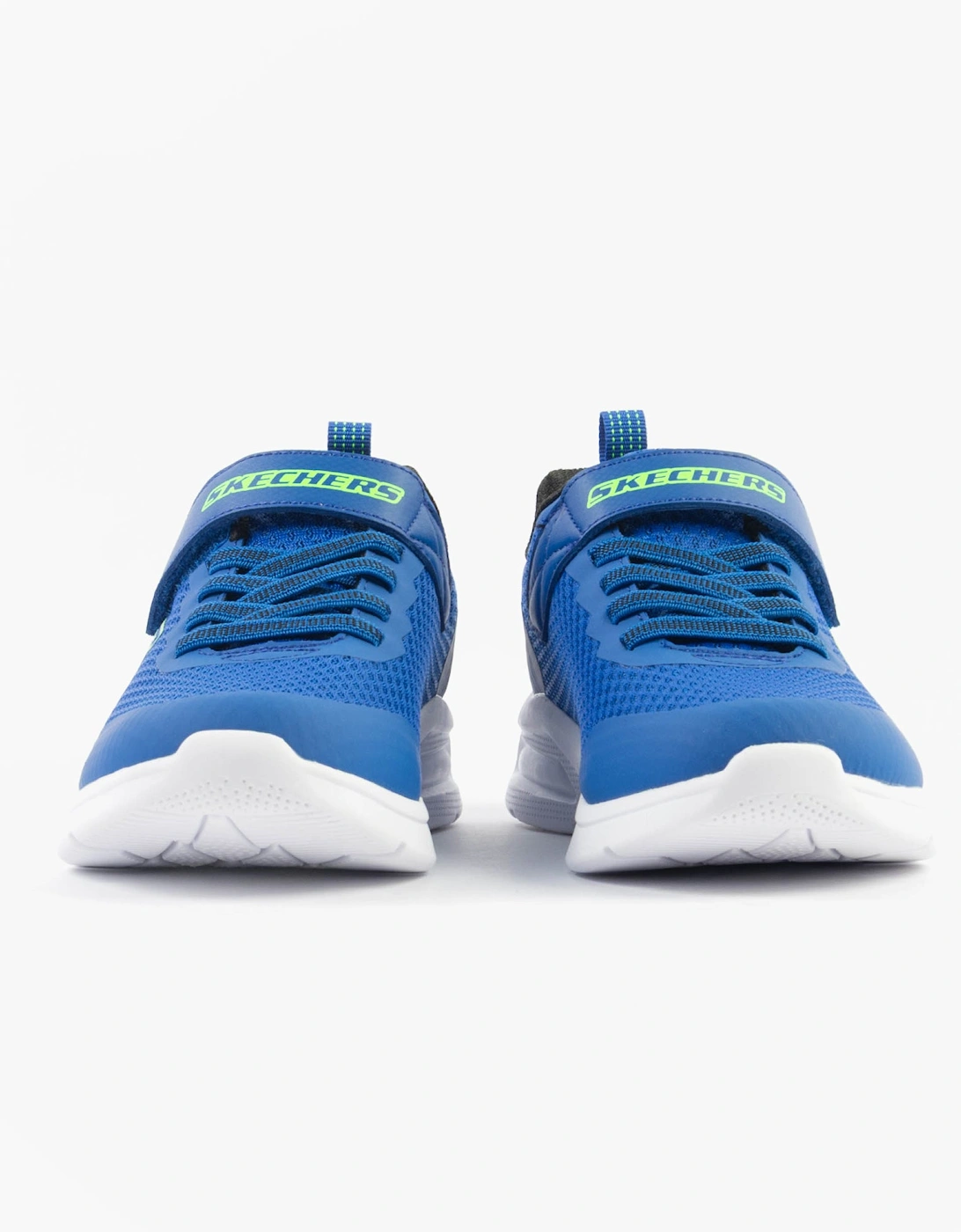 MICROSPEC MAX - VAPTIX Boys Trainers Blue/Lime