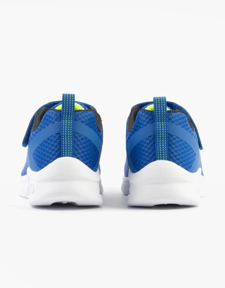 MICROSPEC MAX - VAPTIX Boys Trainers Blue/Lime
