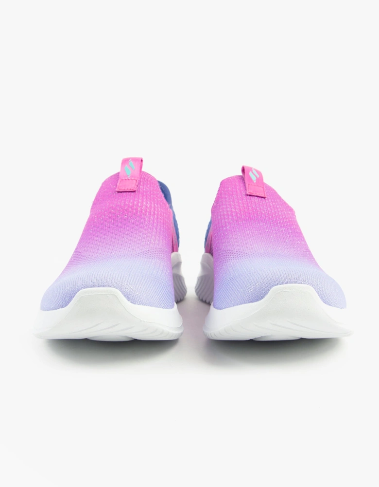 ULTRA FLEX 3.0 - COLOR BOOST Girls Trainers Navy/Purple