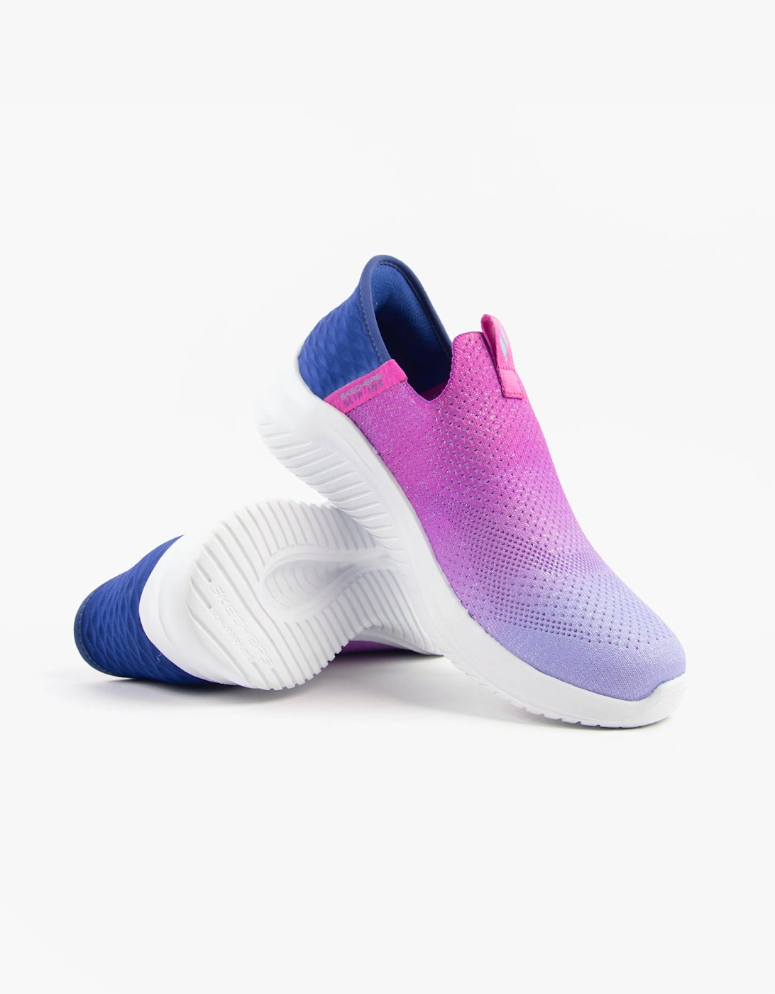 ULTRA FLEX 3.0 - COLOR BOOST Girls Trainers Navy/Purple