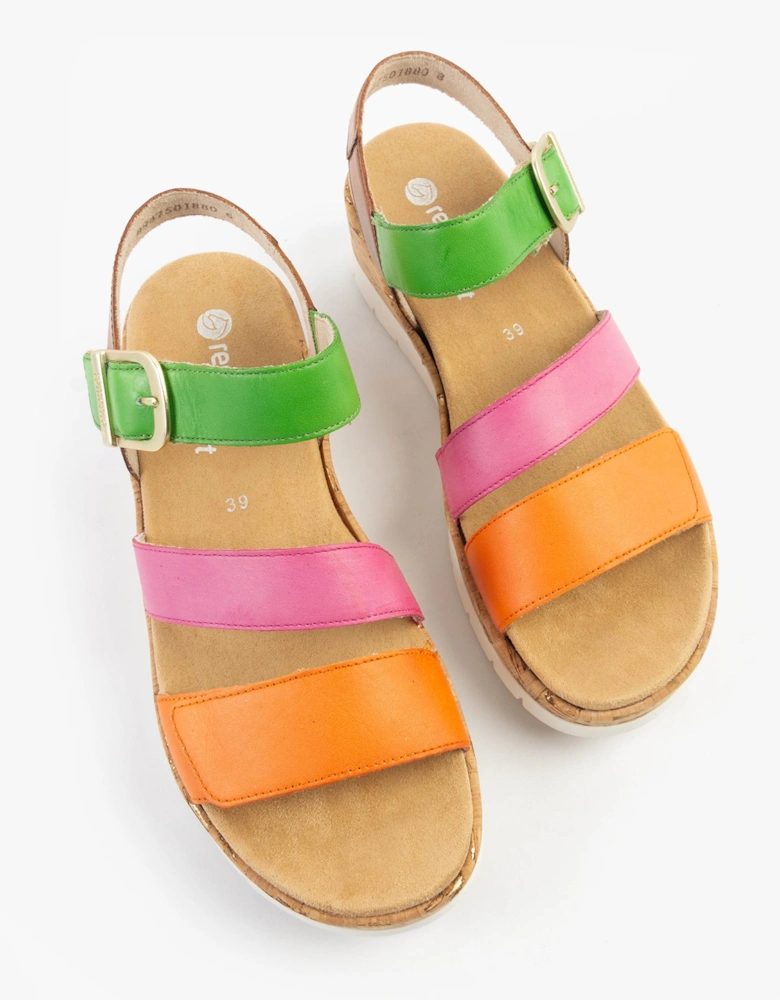 D2P50-90 Womens Sandals Multi
