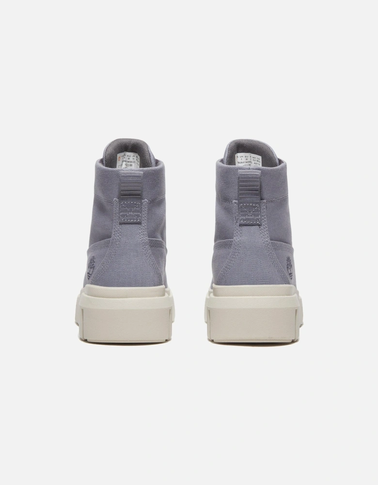 Greyfield Mid Lace Boot - Medium Purple Canvas