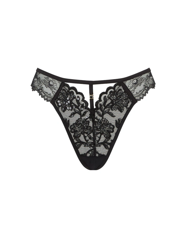 The Icon Thong - Black