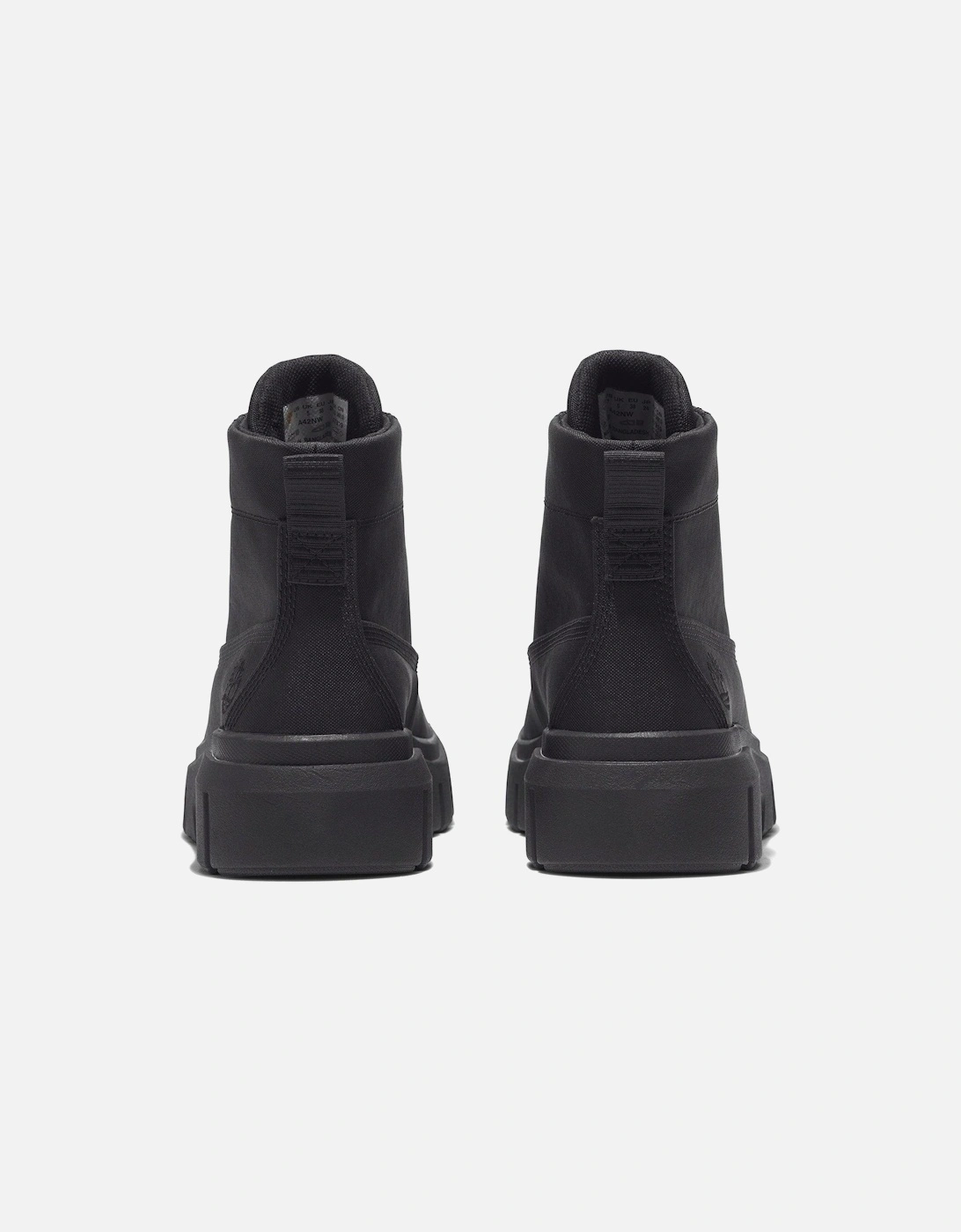 Greyfield Mid Lace Boot - Jet Black