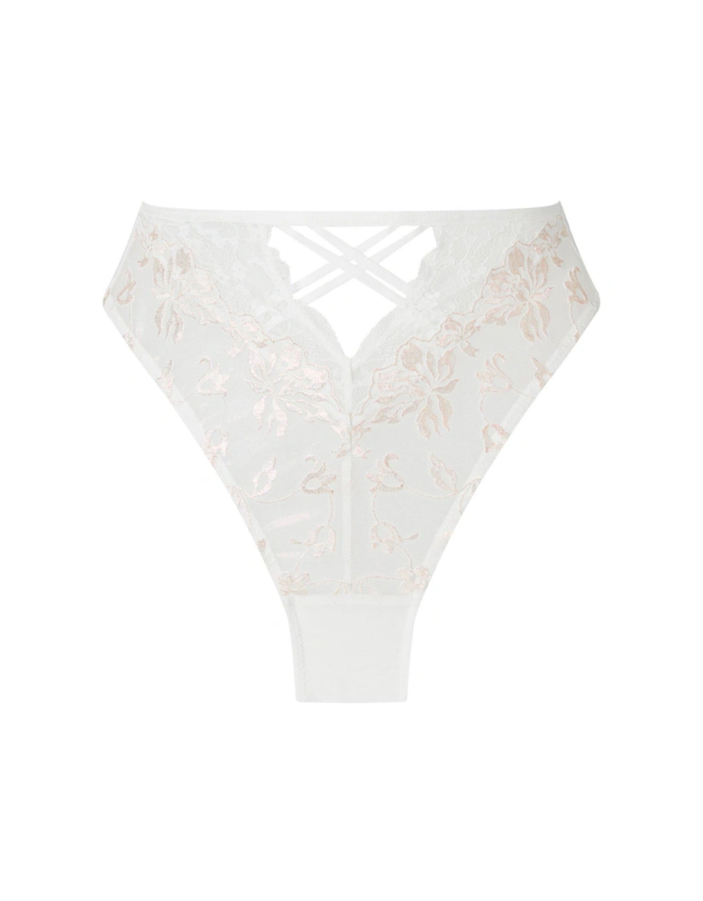 Mirage High Waist Brazilian - White