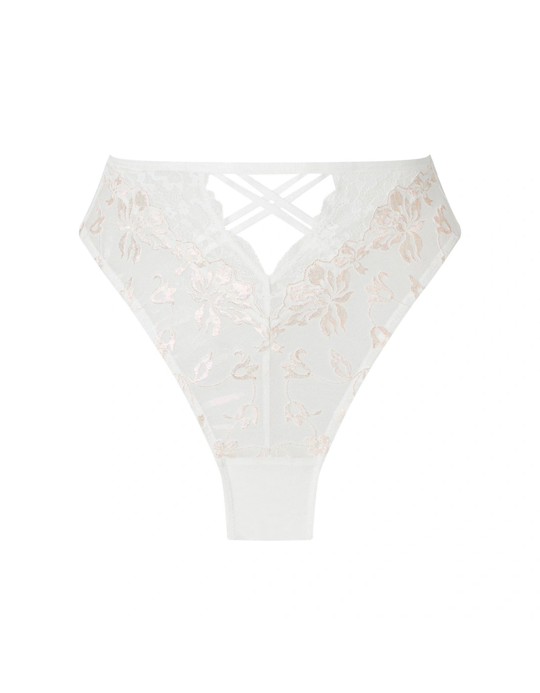 Mirage High Waist Brazilian - White