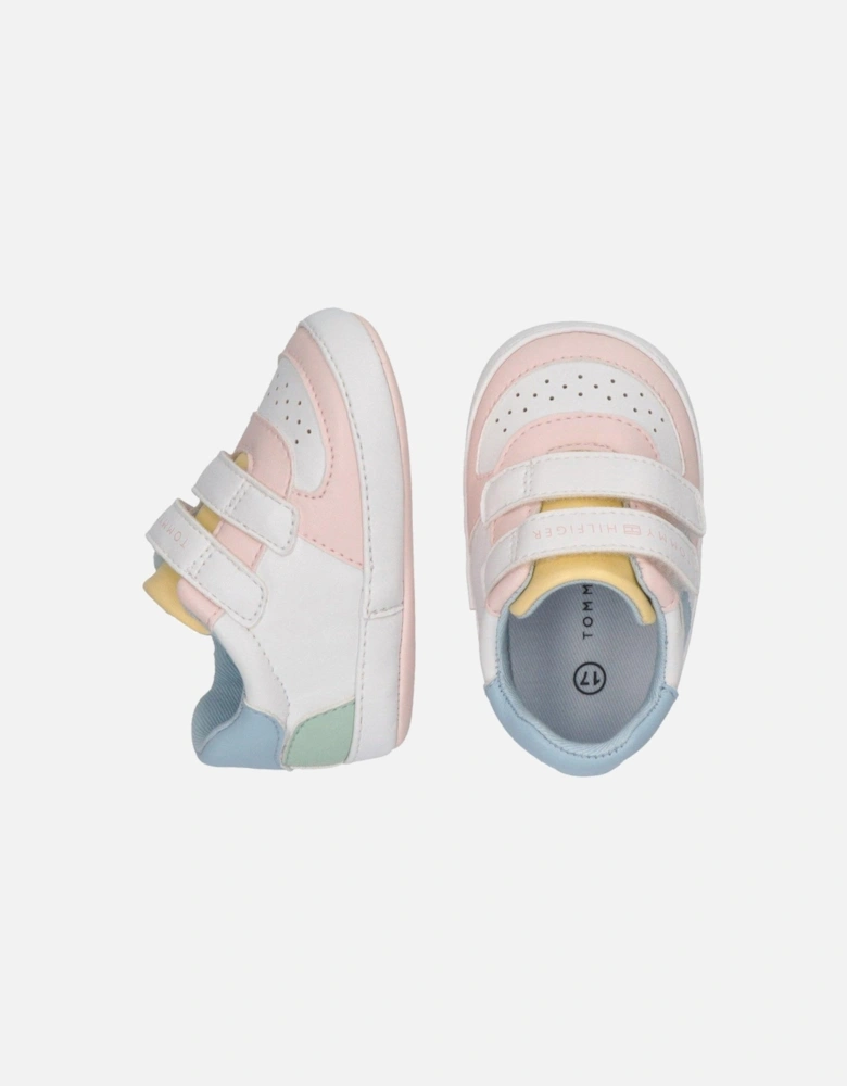 Baby Girls Kiki Flag Low Cut Velcro Shoes - Multi