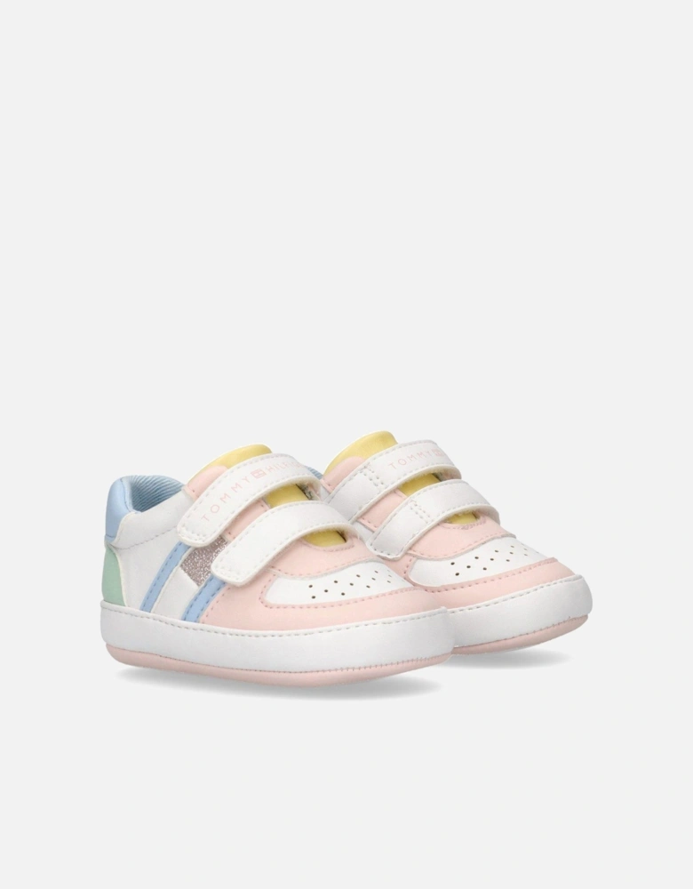 Baby Girls Kiki Flag Low Cut Velcro Shoes - Multi