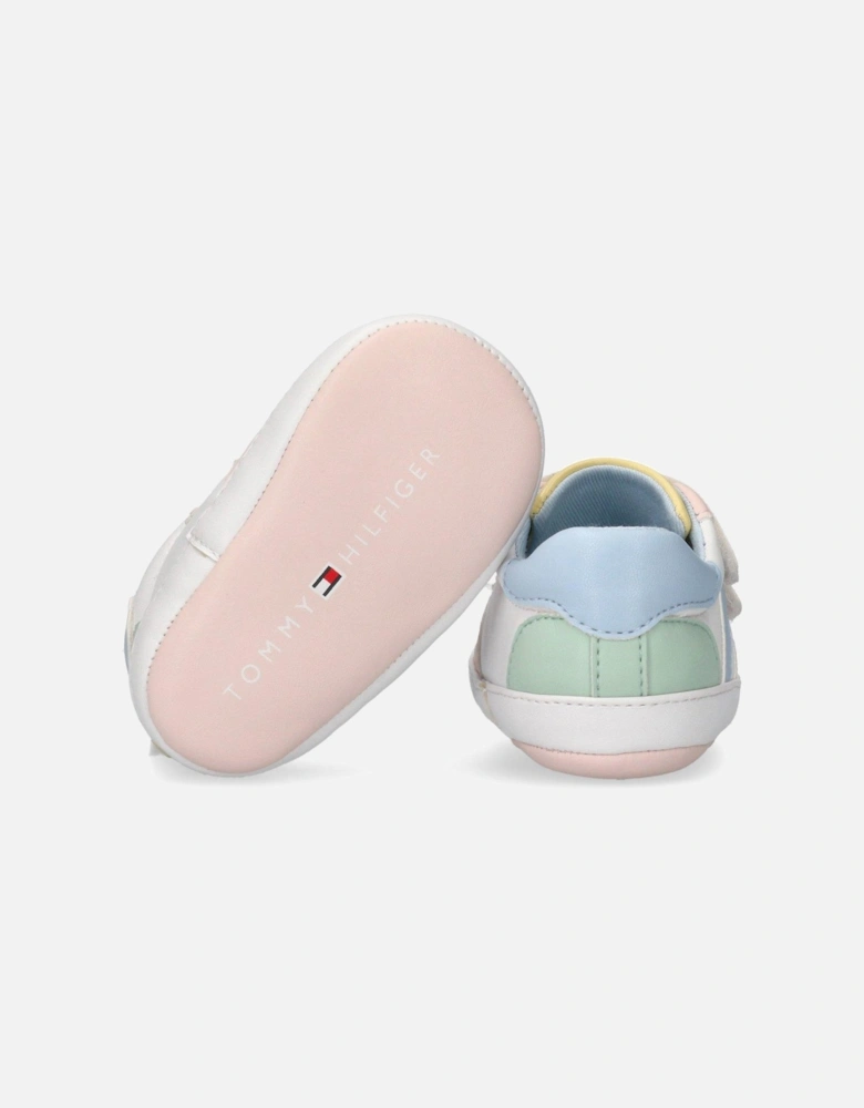 Baby Girls Kiki Flag Low Cut Velcro Shoes - Multi