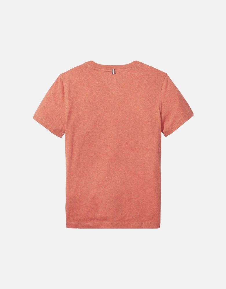 Boys Essential Flag T-Shirt - Red