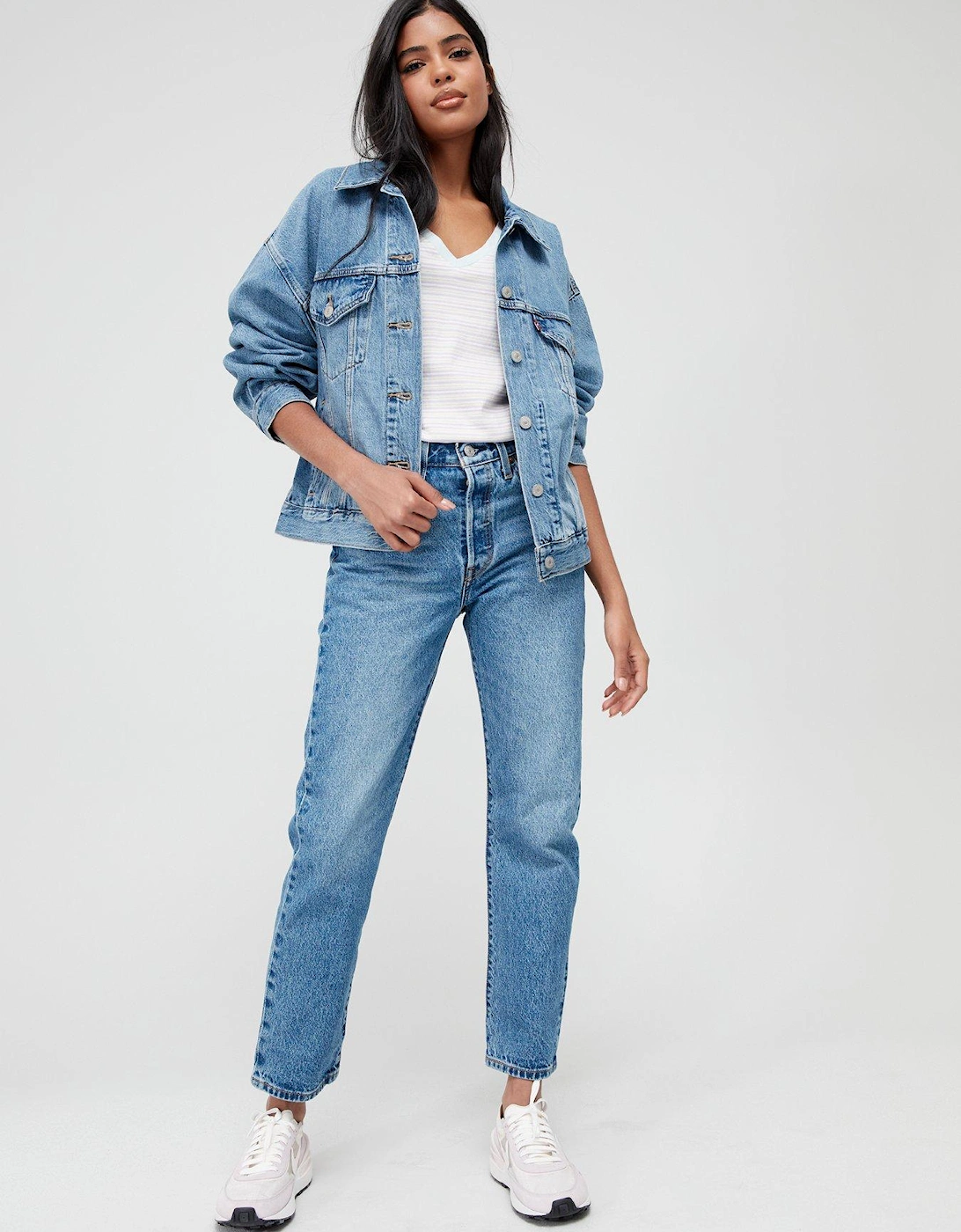 90's Trucker Jacket - Mid Wash