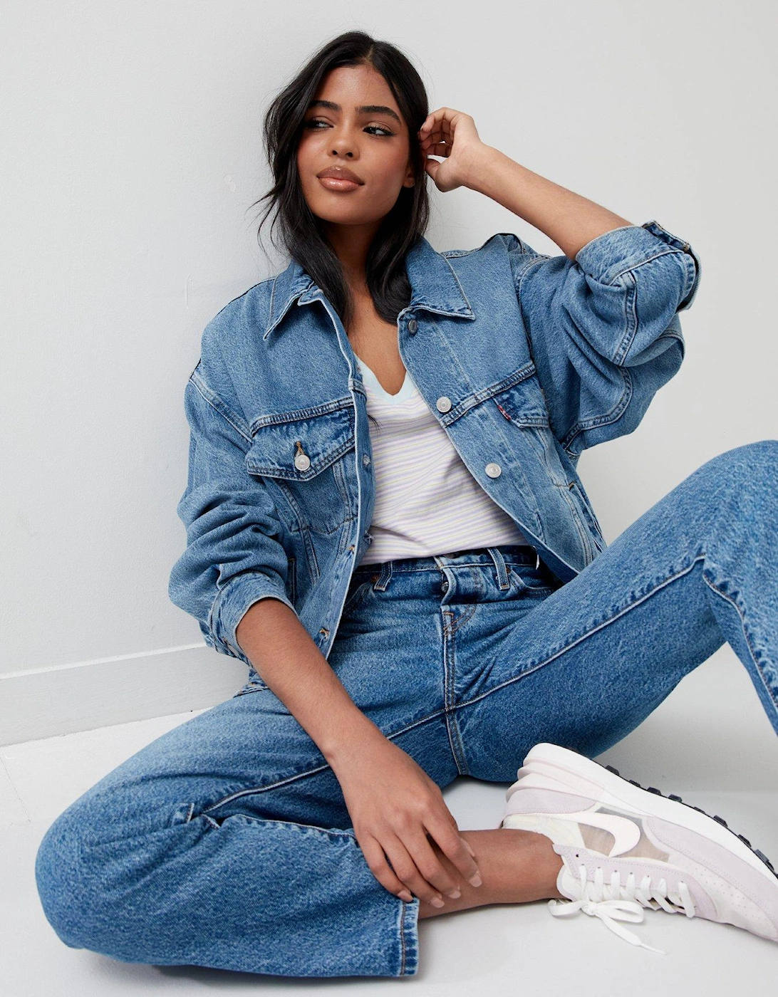 90's Trucker Jacket - Mid Wash