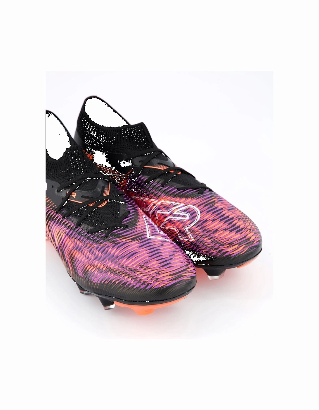 Womens Future 8 Match Firm Ground Football Boot - Black/Purple