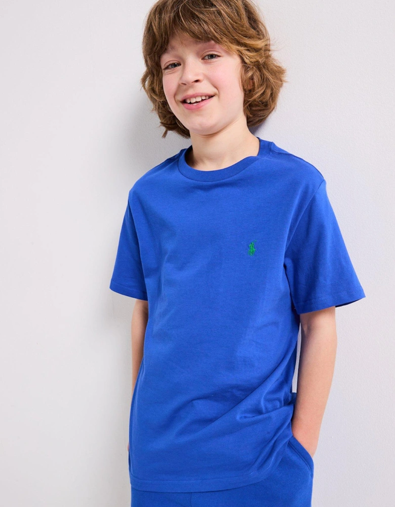 Boys Classic Short Sleeve T-Shirt - Blue