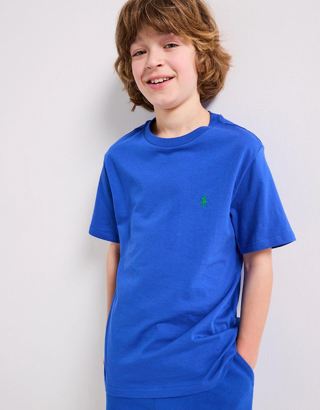 Boys Classic Short Sleeve T-Shirt - Blue