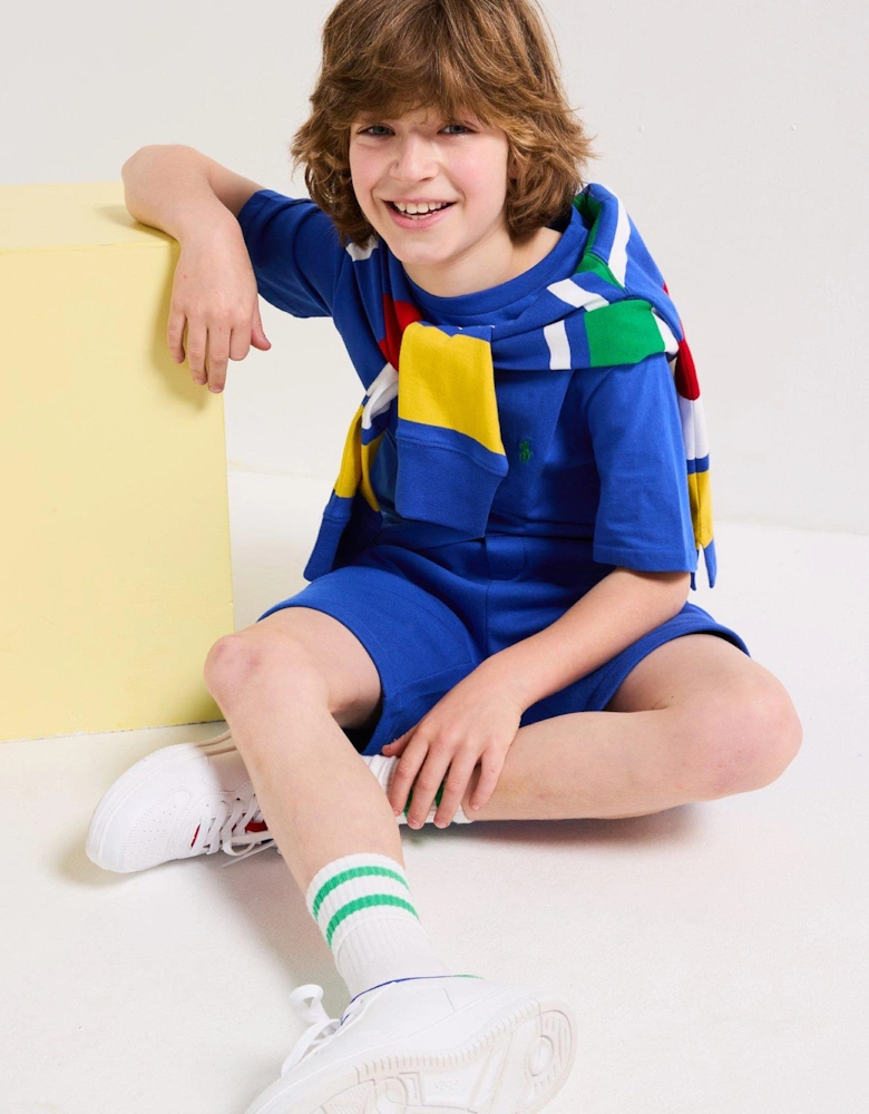 Boys Classic Short Sleeve T-Shirt - Blue