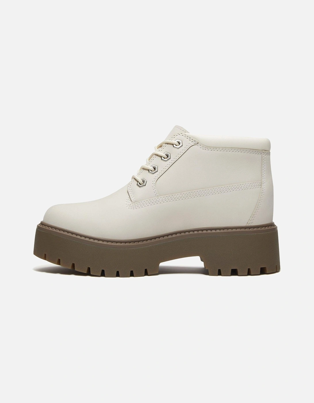 Stone Street Mid Lace Waterproof Boot - Natural Nubuck