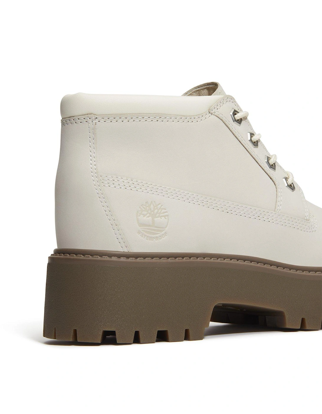 Stone Street Mid Lace Waterproof Boot - Natural Nubuck