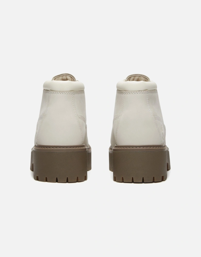Stone Street Mid Lace Waterproof Boot - Natural Nubuck