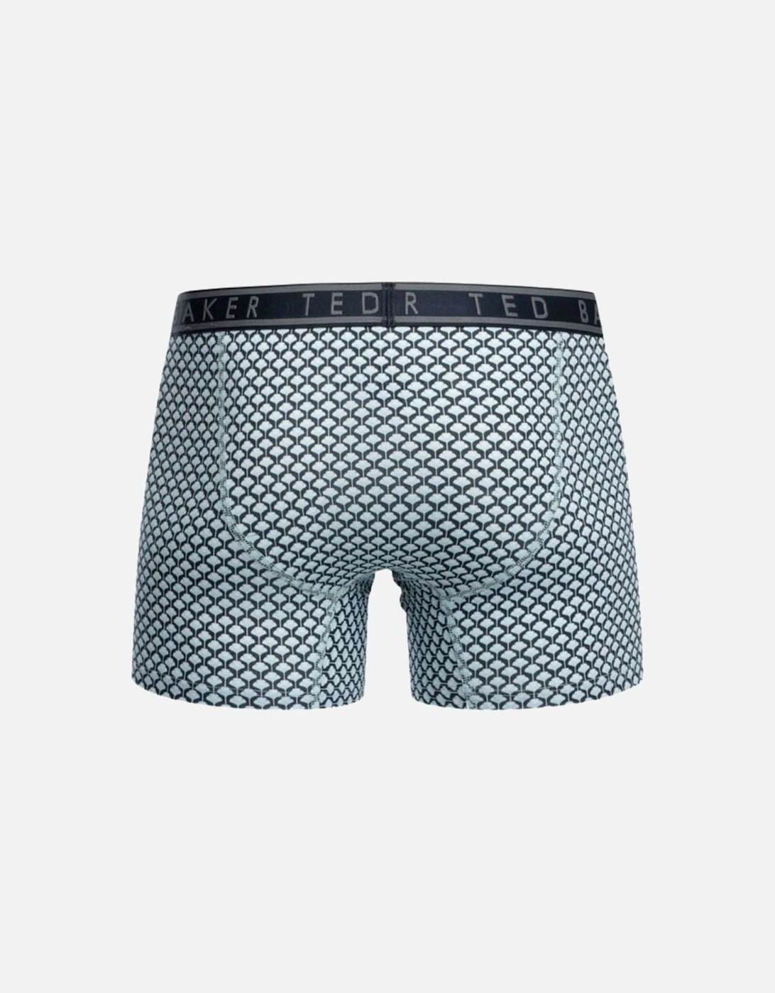 3-Pack Palms Print Boxer Briefs, Navy