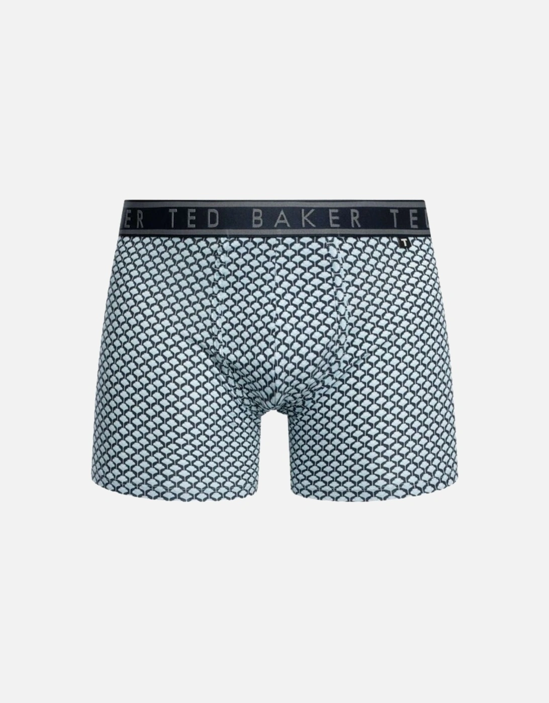 3-Pack Palms Print Boxer Briefs, Navy