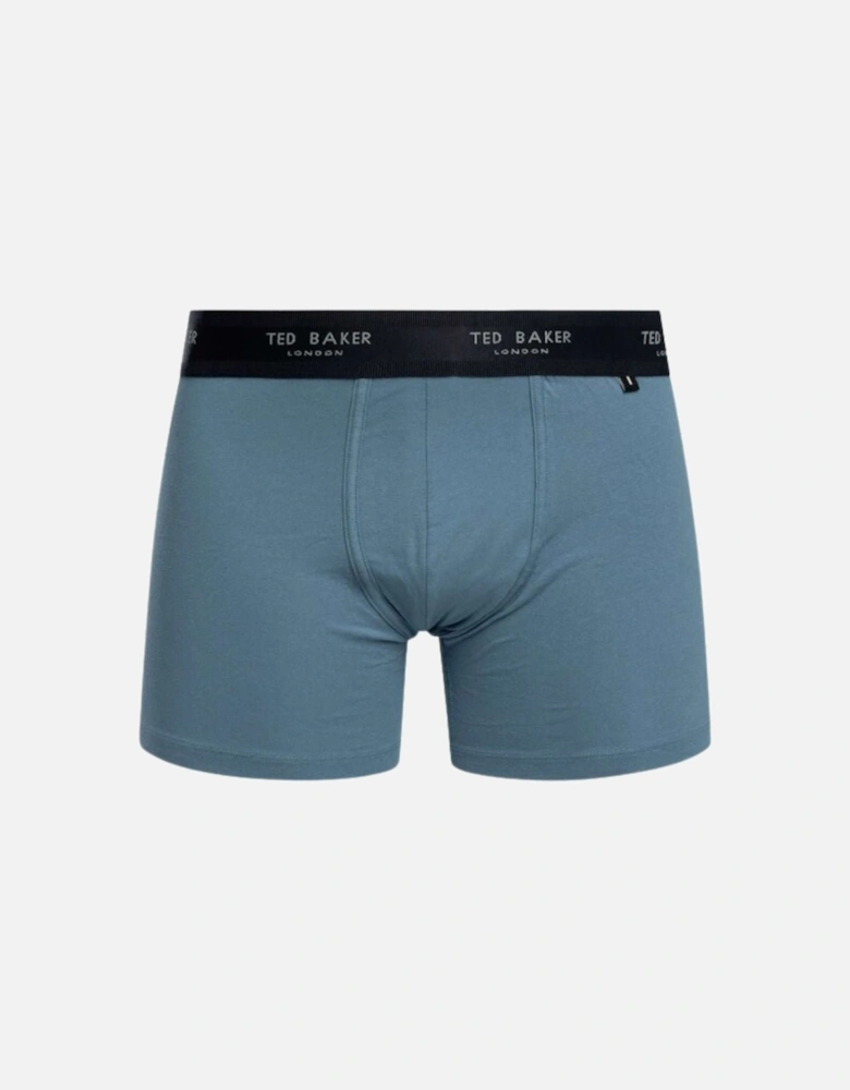 3-Pack Coloured Boxer Briefs, Navy/Grey/Blue