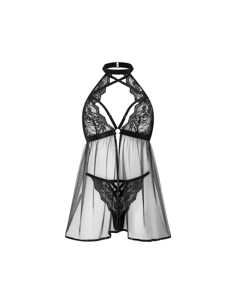 Rosella Crotchless BabydolL - Black