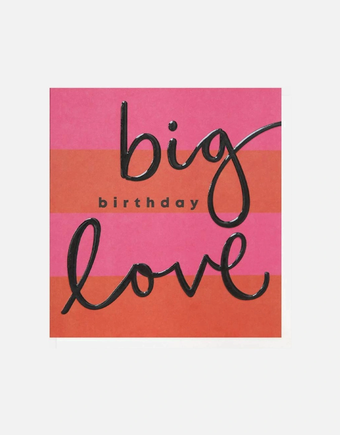Love Red and Pink Big Birthday Card, 2 of 1