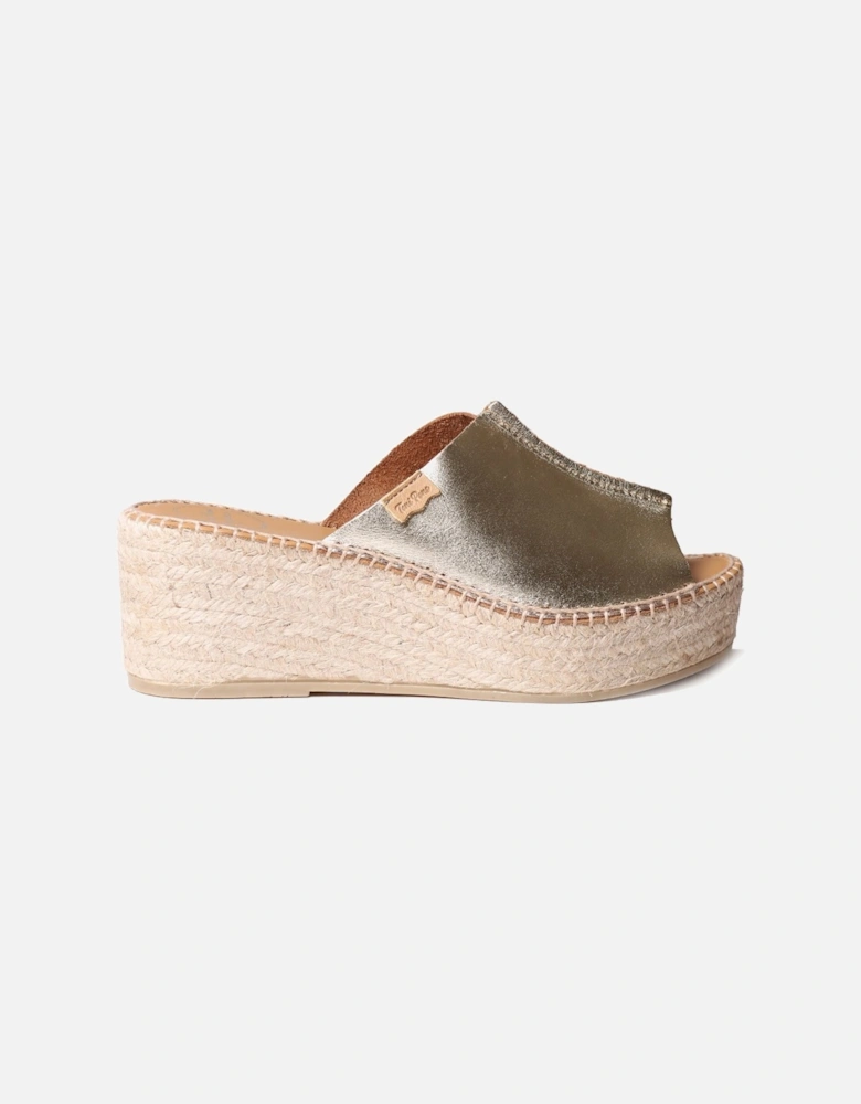 Ivonne Womens Wedge Heel Sandals